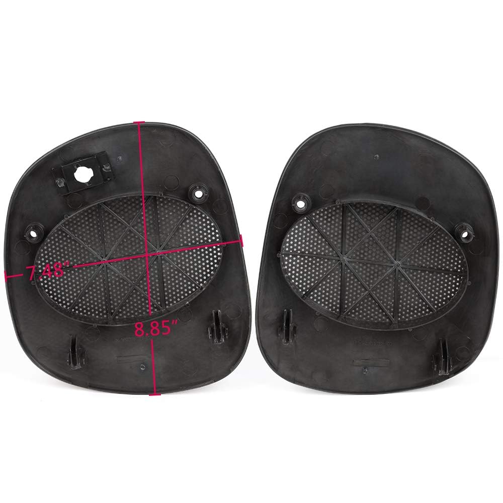 G-Plus Dash Speaker Grille Grill Cover Compatible With Chevy S10 Blazer Bravada 1998-2004/ Gmc Jimmy Sonoma 1998-2001 15046442 &