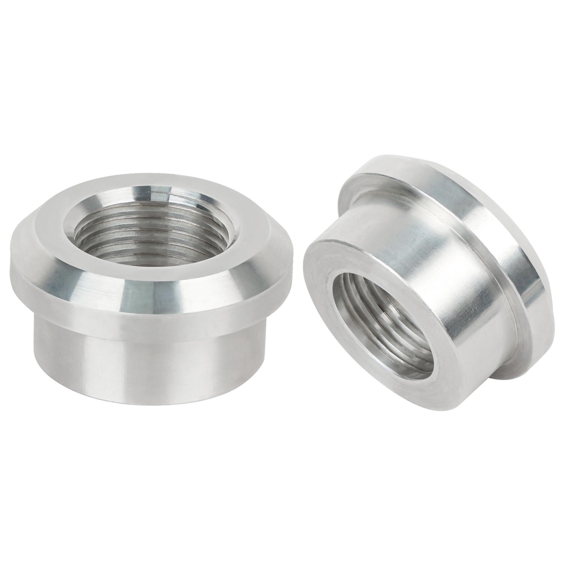 Evil Energy 3/8'' Npt Female Weld On Bung Fitting Aluminum 2Pcs