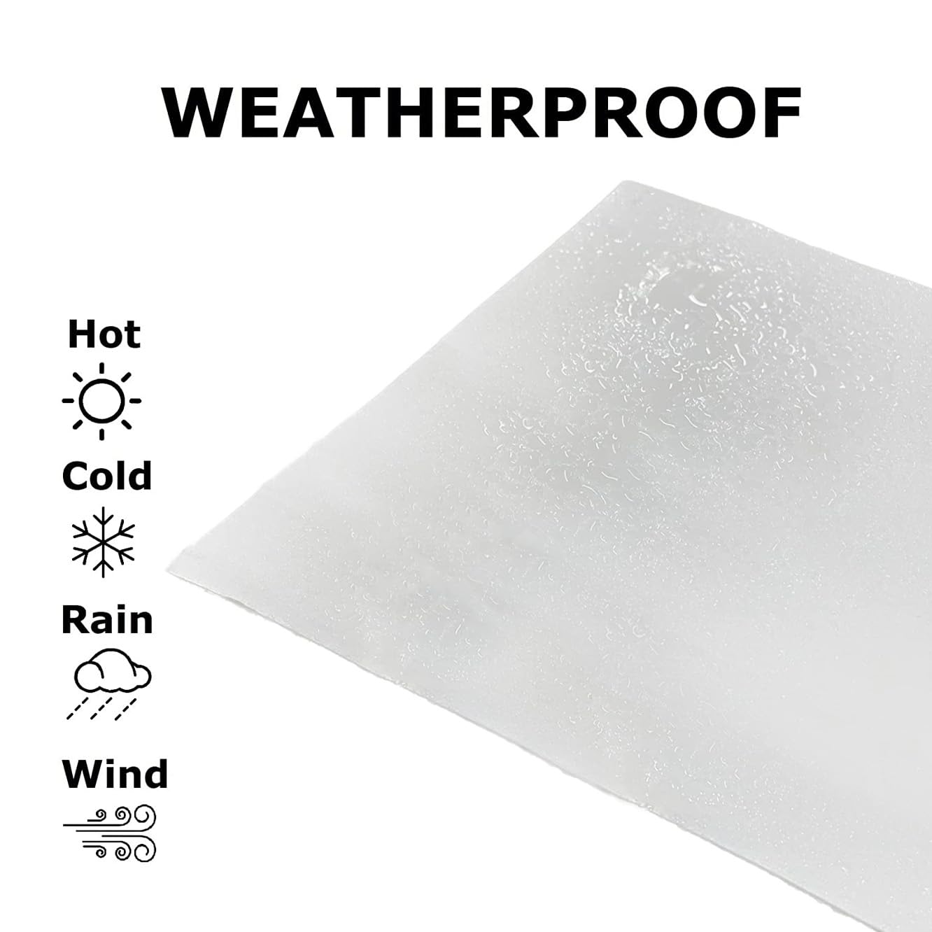 FastSeal RV Roof Tape, 12'' x 10' White, RV Sealant Tape for Camper Roof Repair, Trailer Roof Sealant, Stop Camper Roof Leaks, U