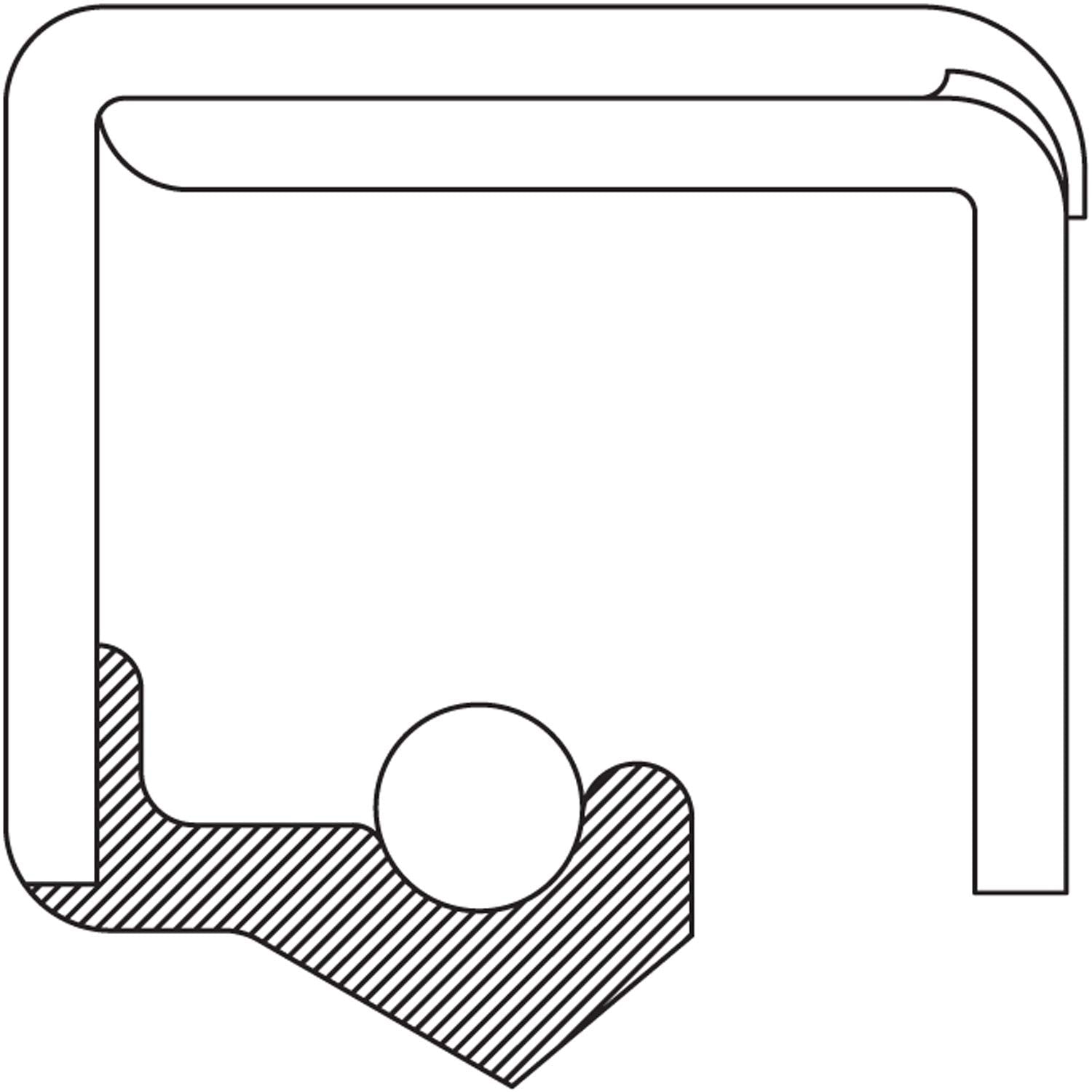 National 455086 Wheel Seal
