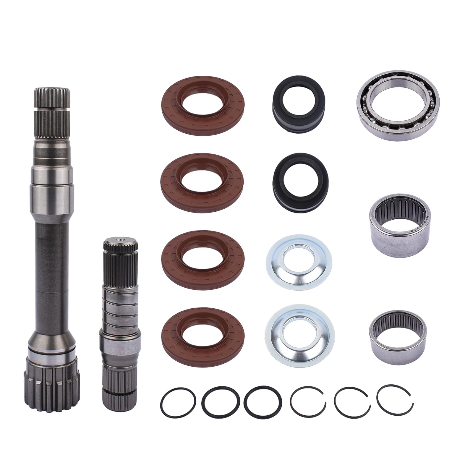 Flynsu Right Front Differential Axle Intermediate Shaft Kit Replacement for 2012-2021 Dodge Ram 1500 Inner Shaft 68257420AF, 682