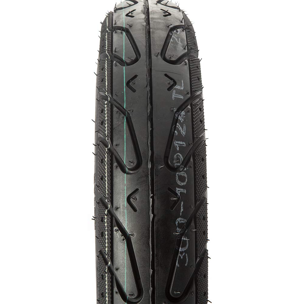 MMG Scooter Tires Set of 2, 3.50-10 Size, Black, Model 4333047260