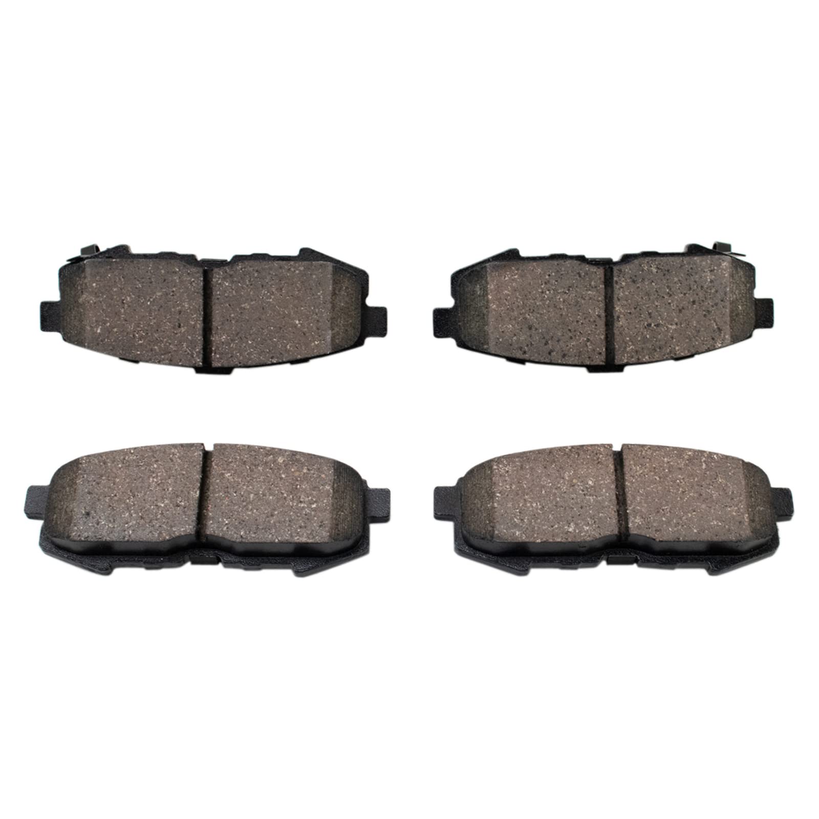 TRQ Rear Brake Pads Ceramic Compatible with 2004-2006 Mazda MPV