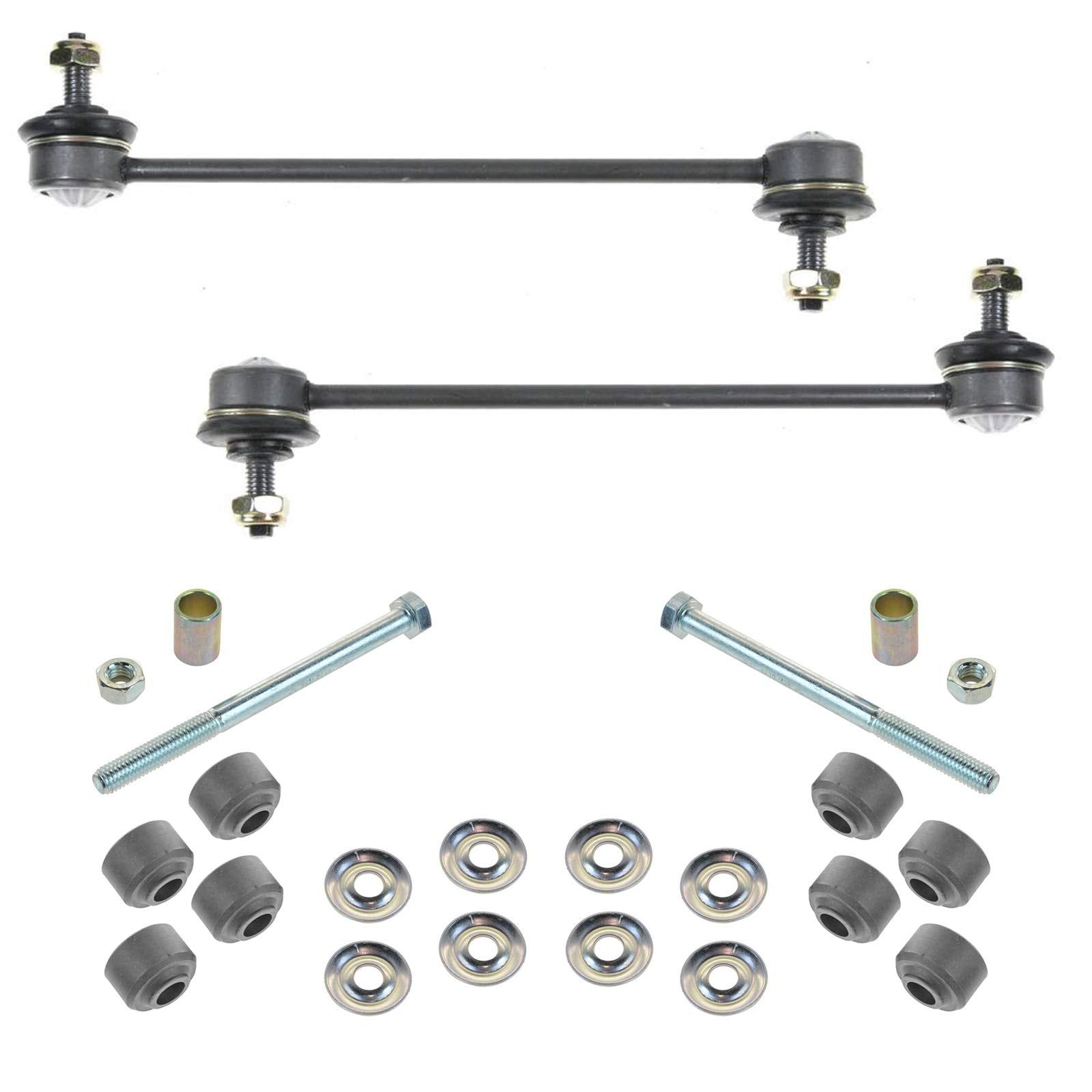 Trq Front & Rear Sway Bar Stabilizer Link Set Compatible With 2000-2010 Ford Focus