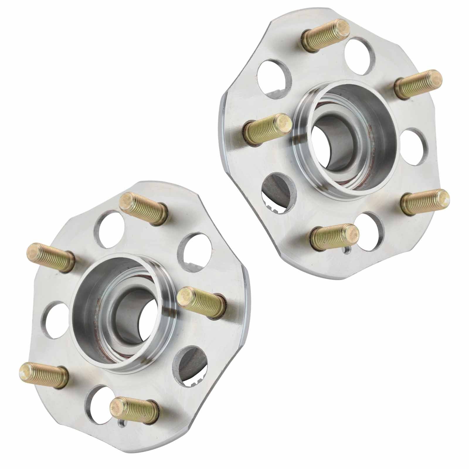 Trq Rear Wheel Hub Bearings Assembly Set Compatible With 1997-2001 Honda Prelude