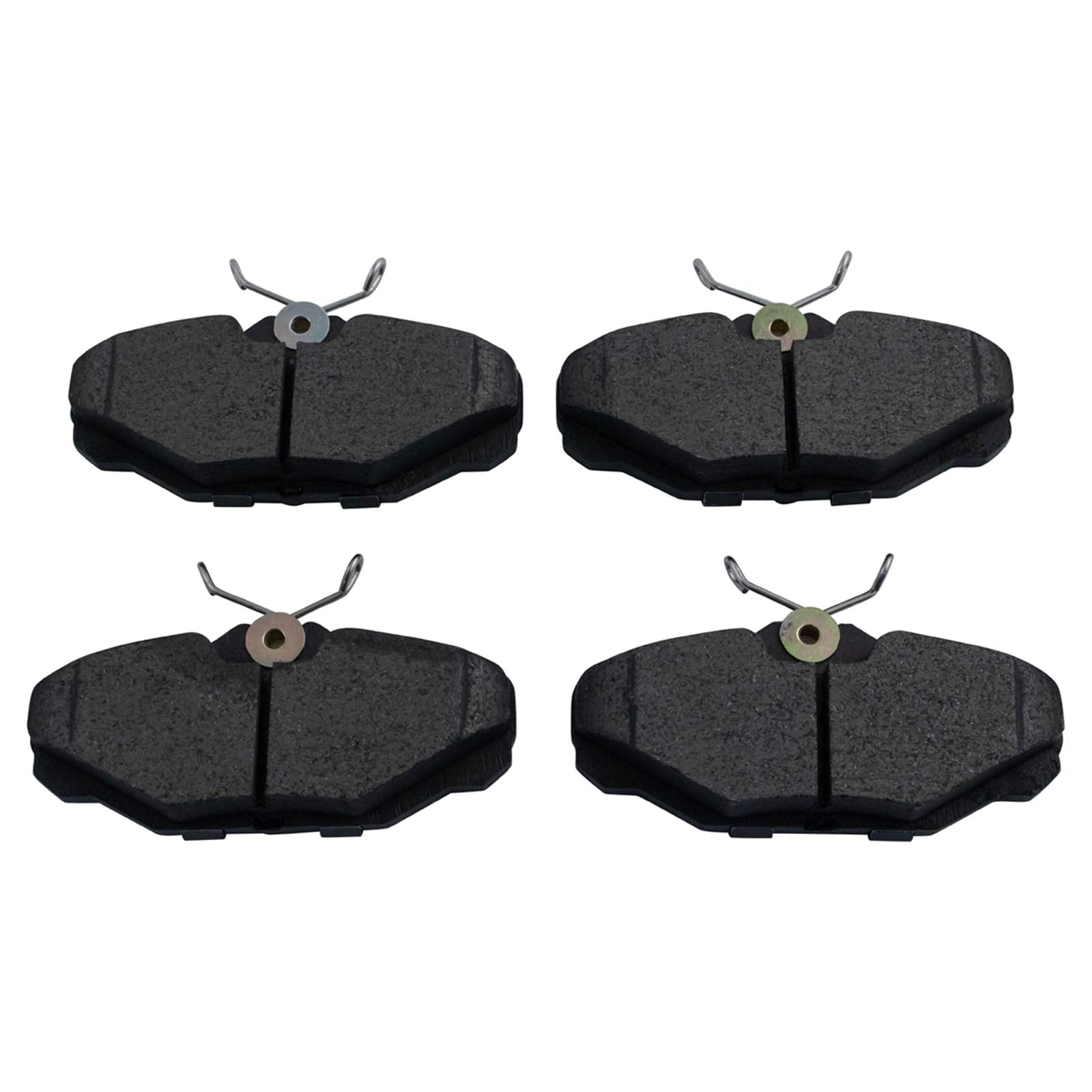 Trq Front And Rear Brake Pad & Rotor Kit Brake Pads Brake Rotor Ceramic Compatible With 1996-2007 Ford Taurus 1995-2002 Lincoln