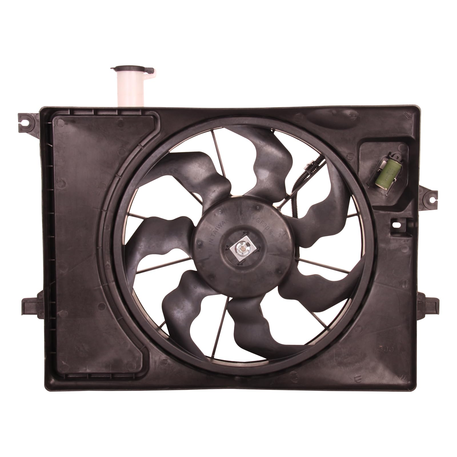 TYG Upgraded Cooling Fan Assembly for 2014-2016 Hyundai Elantra Sedan/ 2016-2017 GT, 2015-2016 Kia Forte/ 2015 Forte Koup/ 2015-