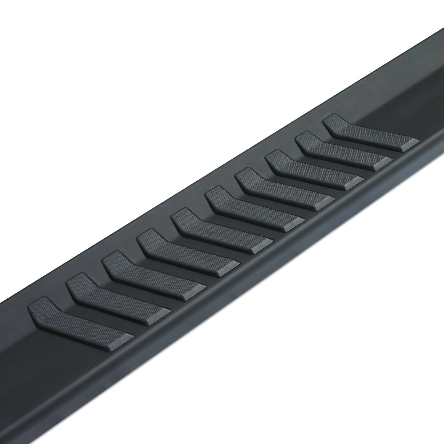 Raptor Series Running Boards Steps 6In Oem Style Black Aluminum For New Body Double Cab 2019-2025 Silverado Sierra 1500 And 2020-2025 2500/3500 Hd