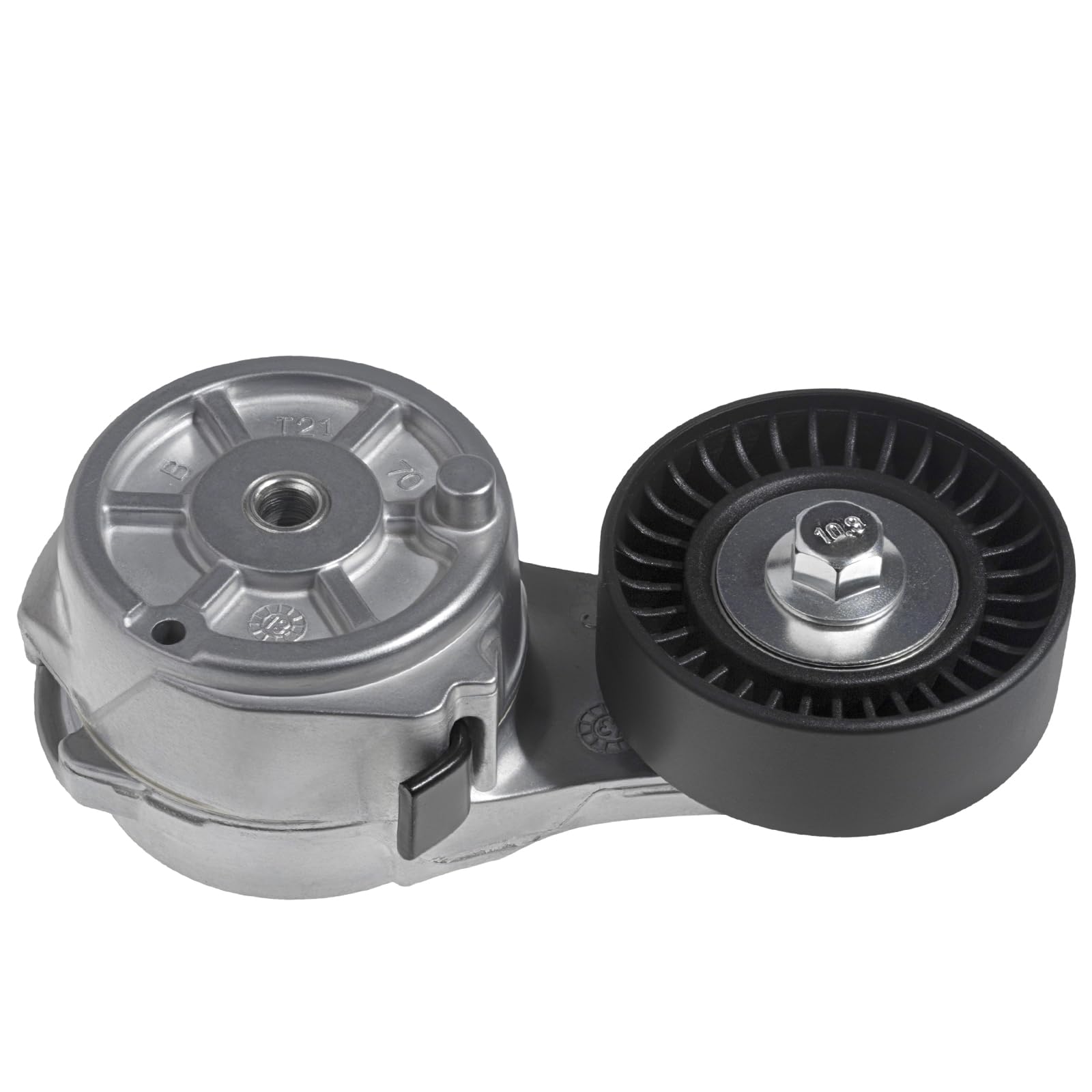 AUQDD 38185 Automatic Belt Tensioner and Pulley Assembly Fit For 01-07 Chrysler Town & Country /01-03 Voyager /01-07 Dodge Grand