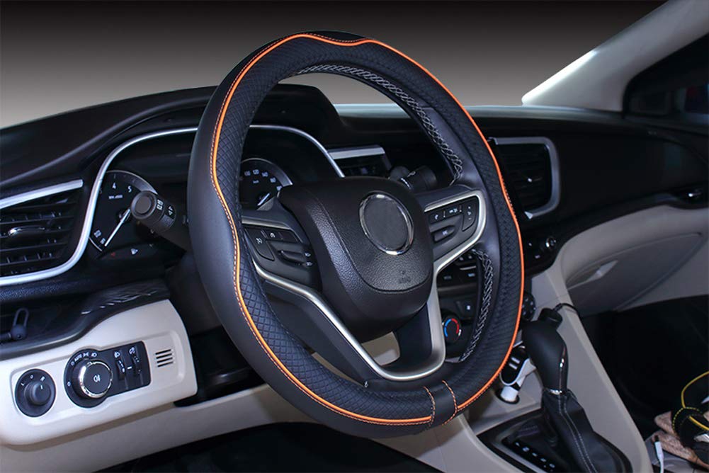 Mayco Bell Universal Standard Size Steering Wheel Cover Anti-Slip,Safety,Soft,Breathable,Durable,Full Surround,Comfortable Grip 