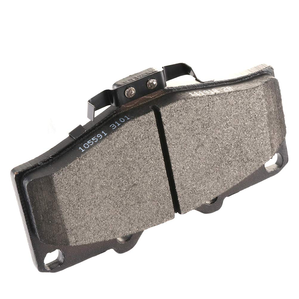Cciyu D410 D606 Front & Rear Professional Ceramic Brake Pads Set Fit For 1996-1997 For Lexus Lx450,1993-1997 For Toyota For Land