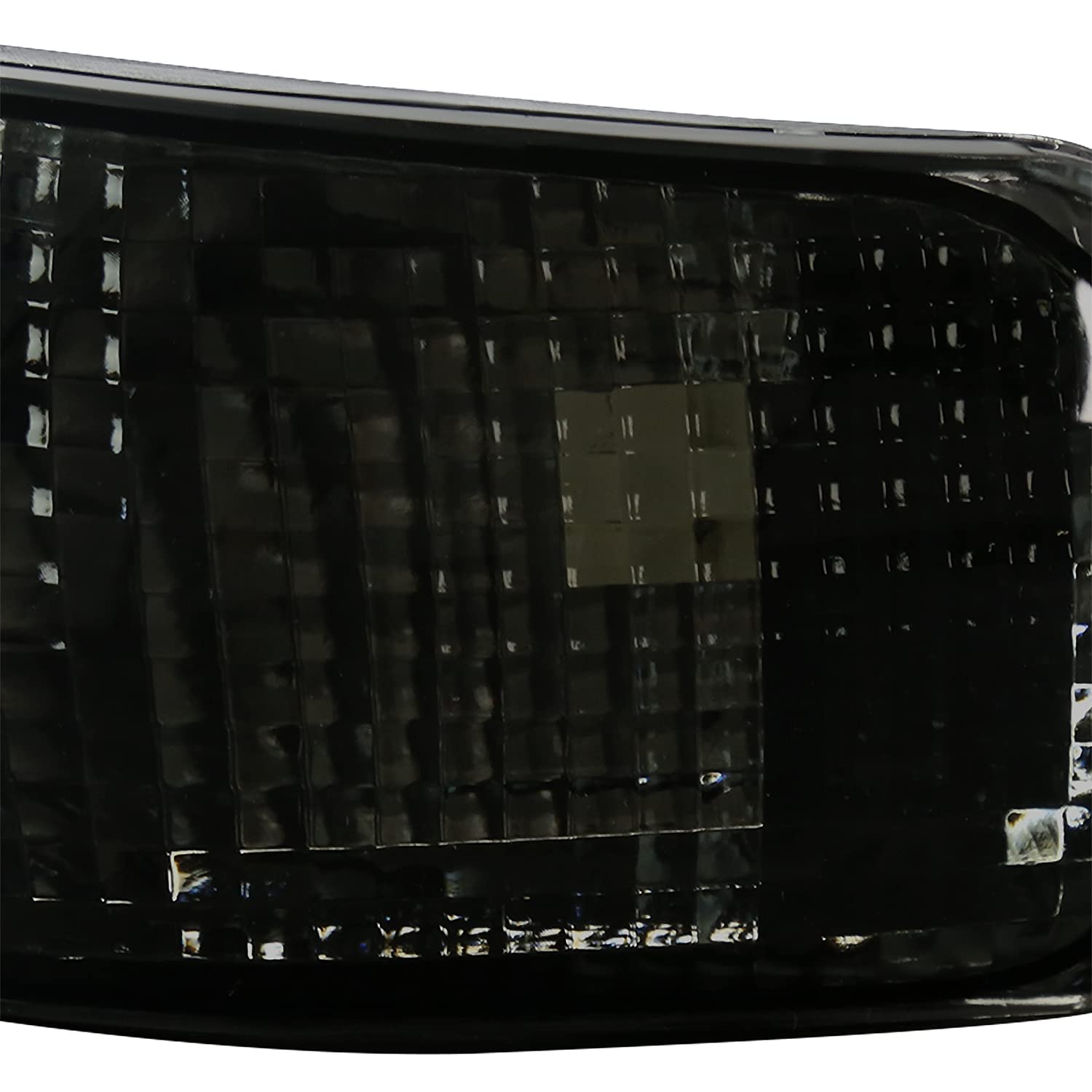 SPEC-D TUNING JDM Smoke Lens Rear Bumper Lights for 2000-2005 Mitsubishi Eclipse - Chrome Housing, L+R Pair