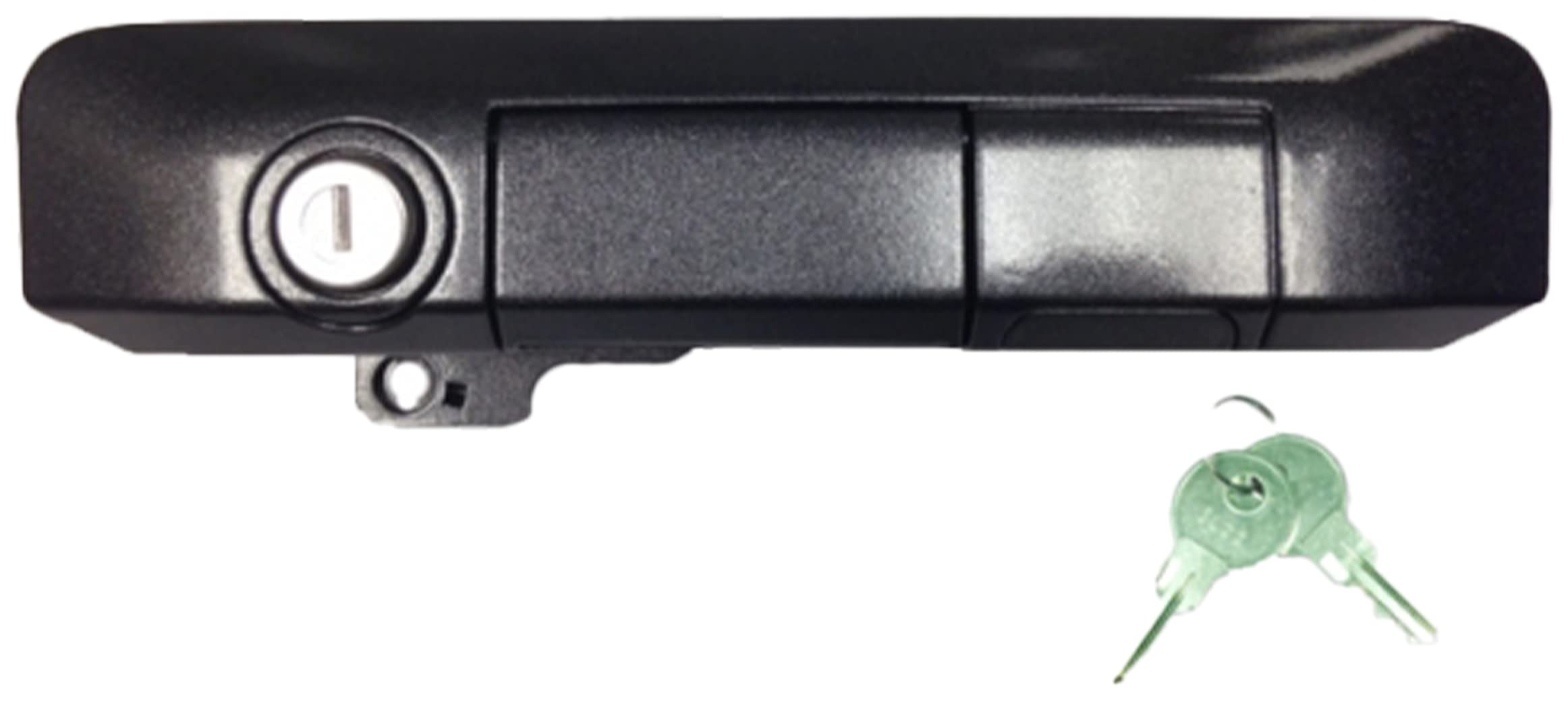 Pop & Lock Pl5509 Magnetic Gray Metallic Manual Tailgate Lock For Toyota Tacoma (Standard Lock)
