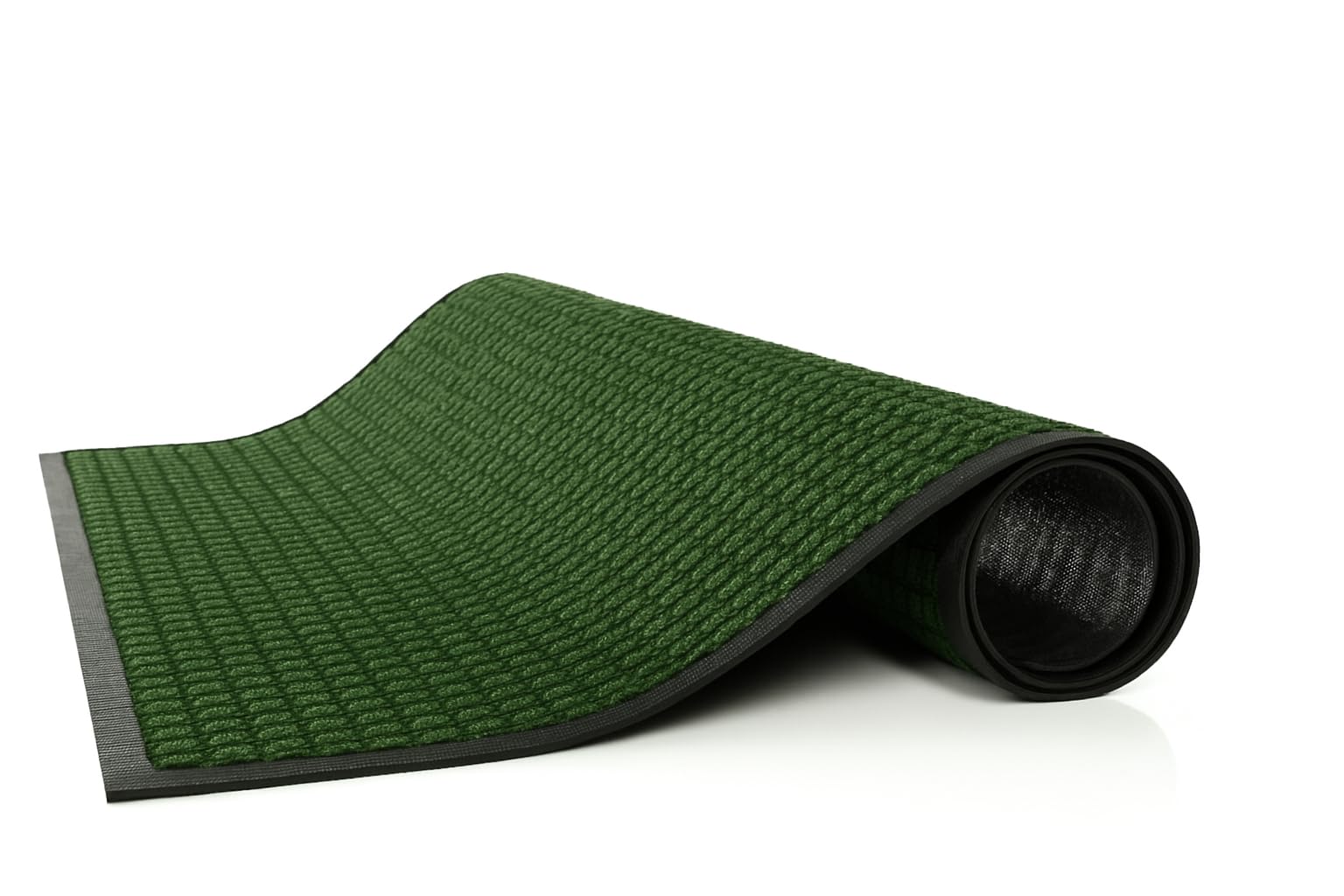 Guardian WaterGuard Indoor/Outdoor Wiper Scraper Floor Mat, Rubber/Nylon, 3'x10', Green