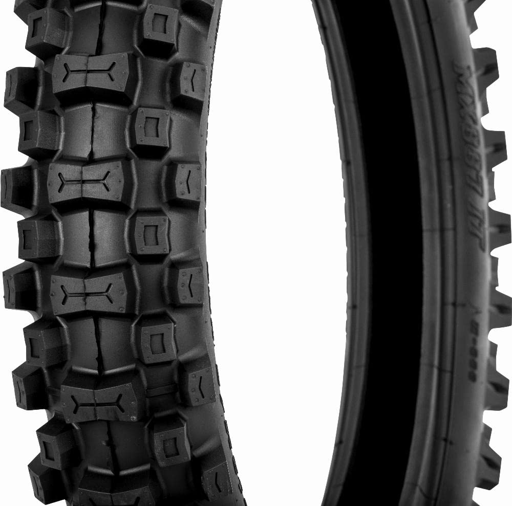 Sedona MX887IT Hard/Intermediate Tire - Rear - 90/100-14, Position: Rear, Rim Size: 14, Tire Application: Intermediate, Tire Siz