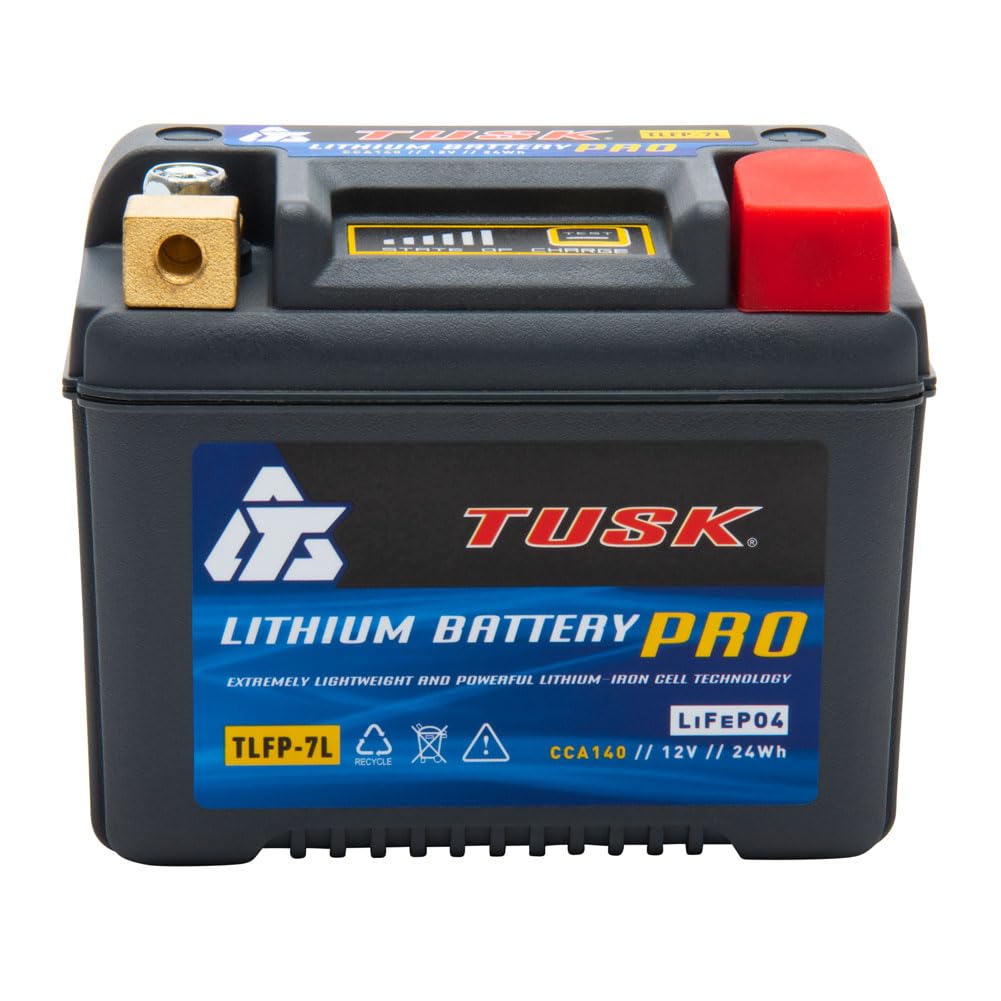 Tusk Lithium Pro Battery Tlfp-7L For Honda Crf250L 2013-2016