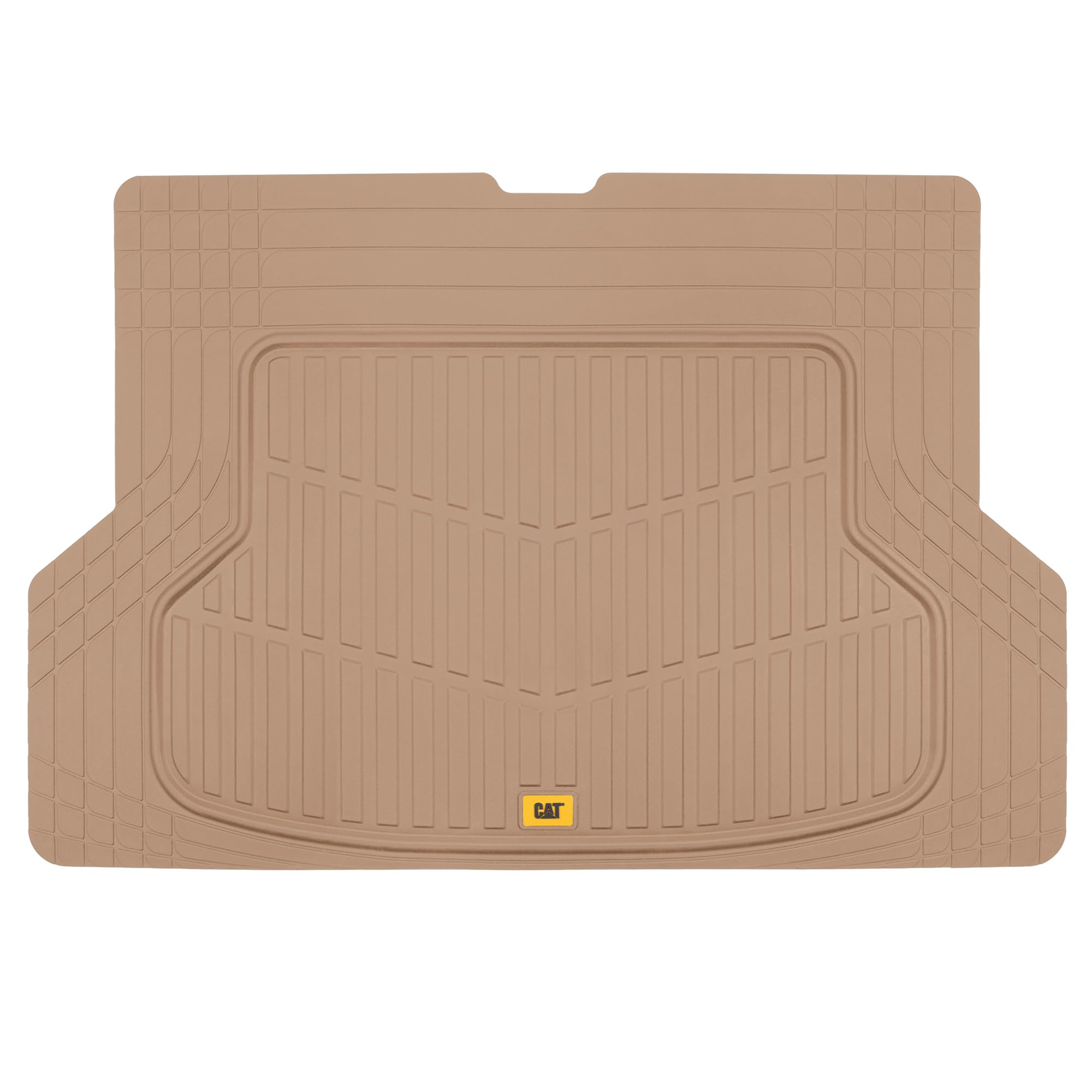 Cat Heavy Duty Suv Beige Cargo Liner & Car Trunk Mat - Universal Trimmable All Weather Cargo Mats For Back Of Suv - Suv Trunk Ma