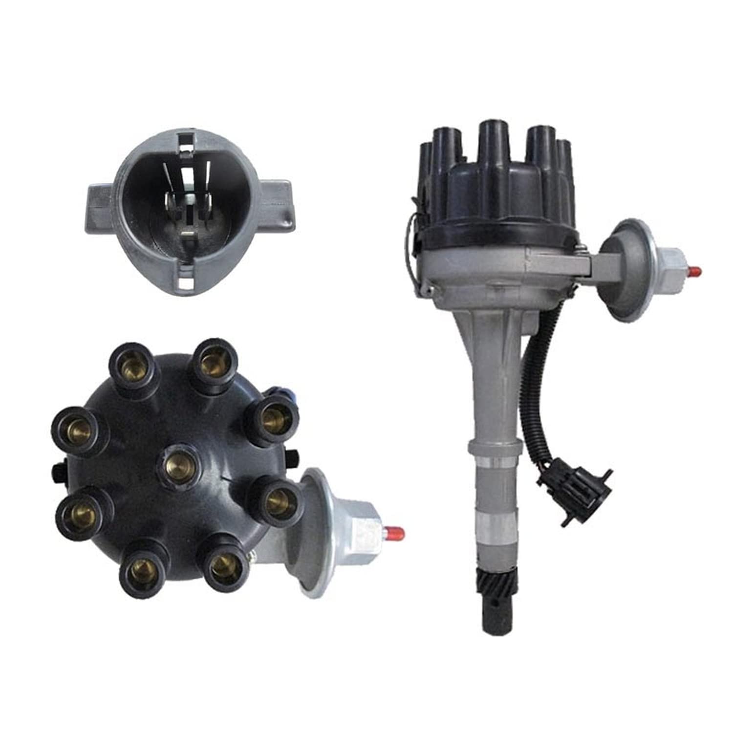 OEG Parts New Distributor Compatible With AMC AMX 1978 1979 & Compatible With Jeep Cherokee CJ Grand Wagoneer 304 360 401 V8 197