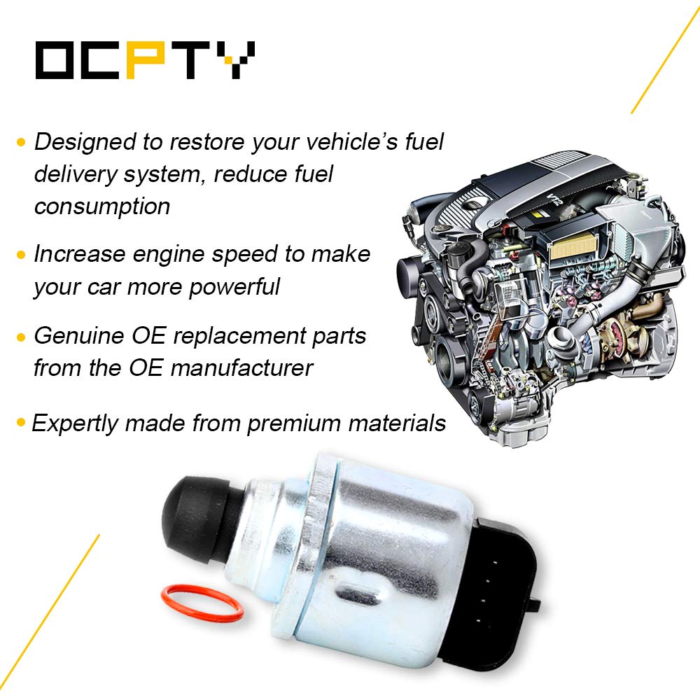 OCPTY 2H1067 idle Speed Control FIT for 5.3l 1999-2007 for Chevy for Silverado 1500 | 4.3l 1996-1998 for Chevy for C1500 | 1996-