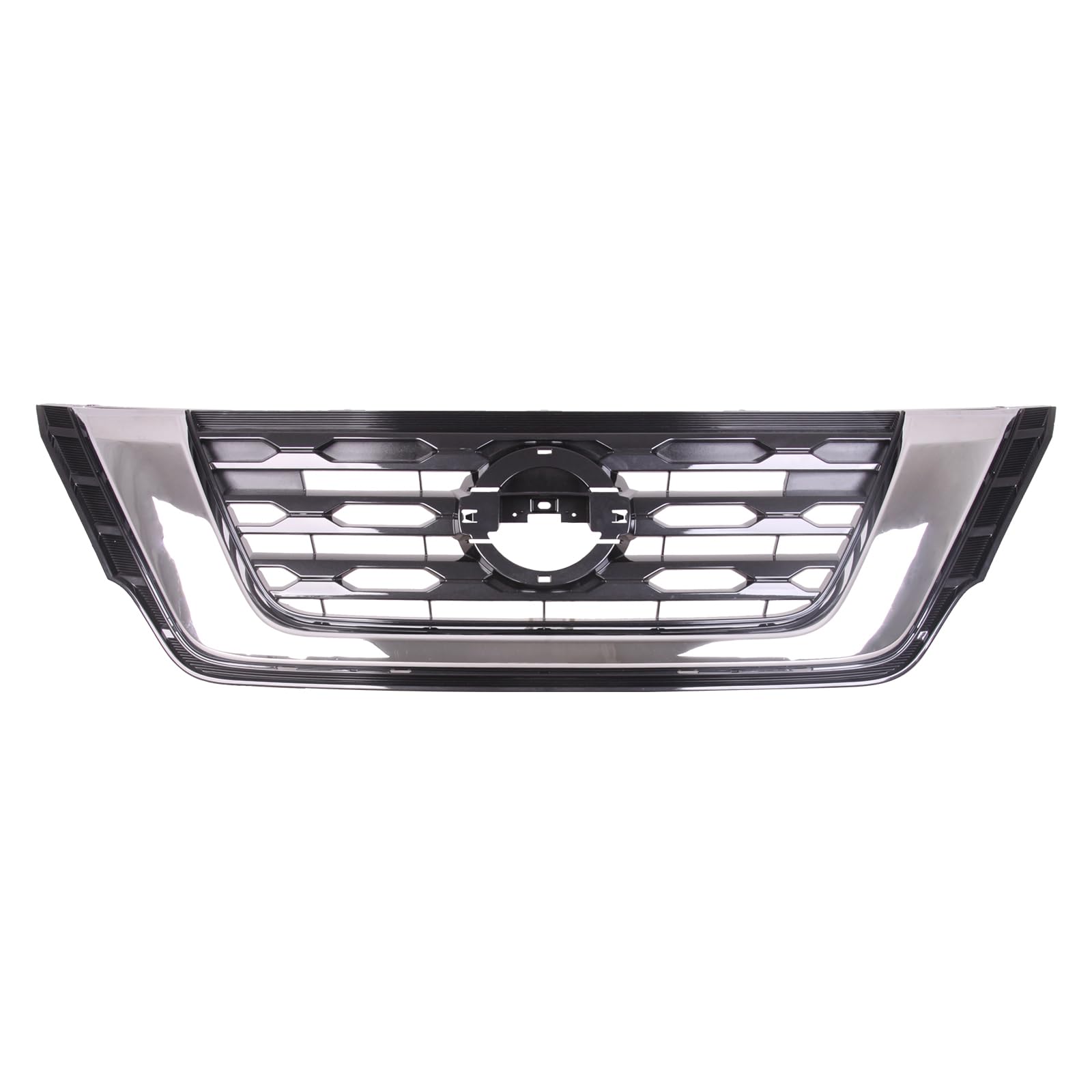 TYG (CAPA QUALITY) Chrome Front Grille Compatible with 2017-2020 Nissan Pathfinder, ABS OEM Replacement Bumper Grill for NI12002
