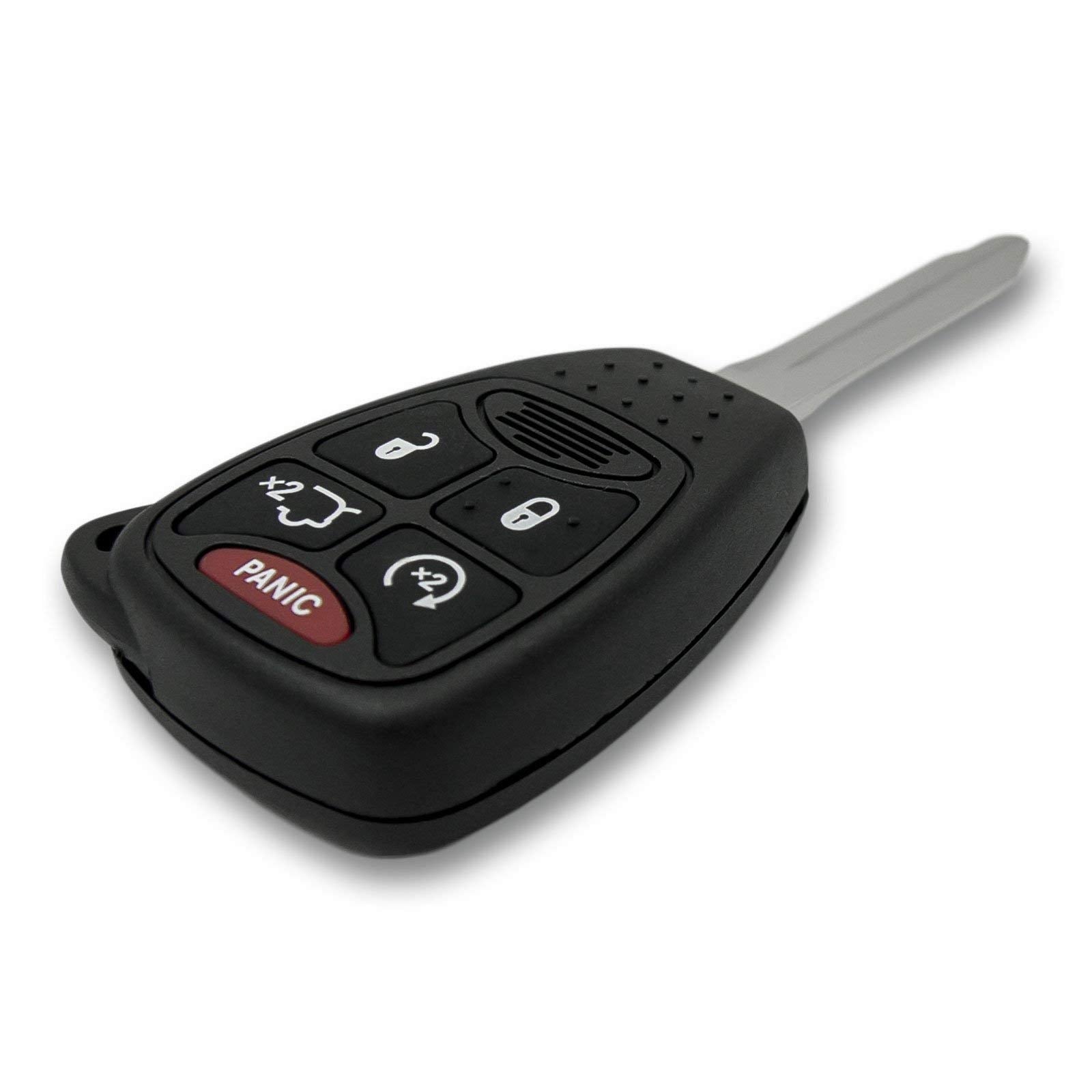 Keyless2Go Replacement For Keyless Entry Remote Car Key Vehicles That Use 5 Button Oht692427Aa - 2 Pack