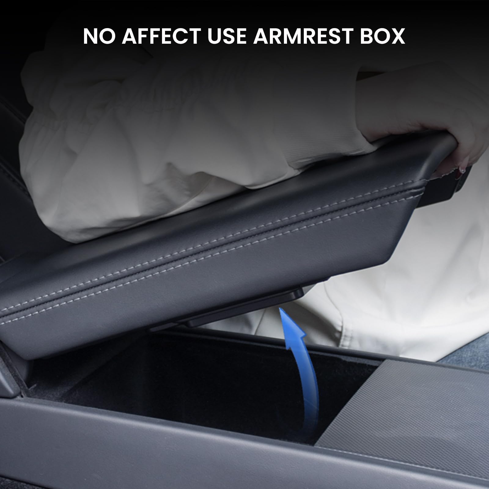 Bankky Center Console Organizer Tray 5Pcs For Tesla Model Y Accessories 2024-2020(Not Fit Model Y Juniper), Armrest Storage Tray