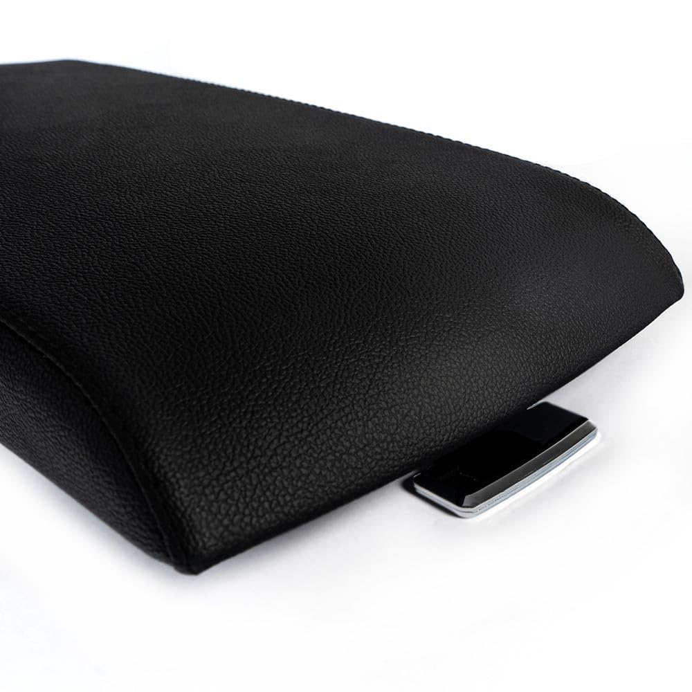 Pit66 Center Console Lid, Compatible With 2013-2017 Ford Flex, Armrest Cover, Black Ea8Z7406024Ab Da8Z7406024Ac