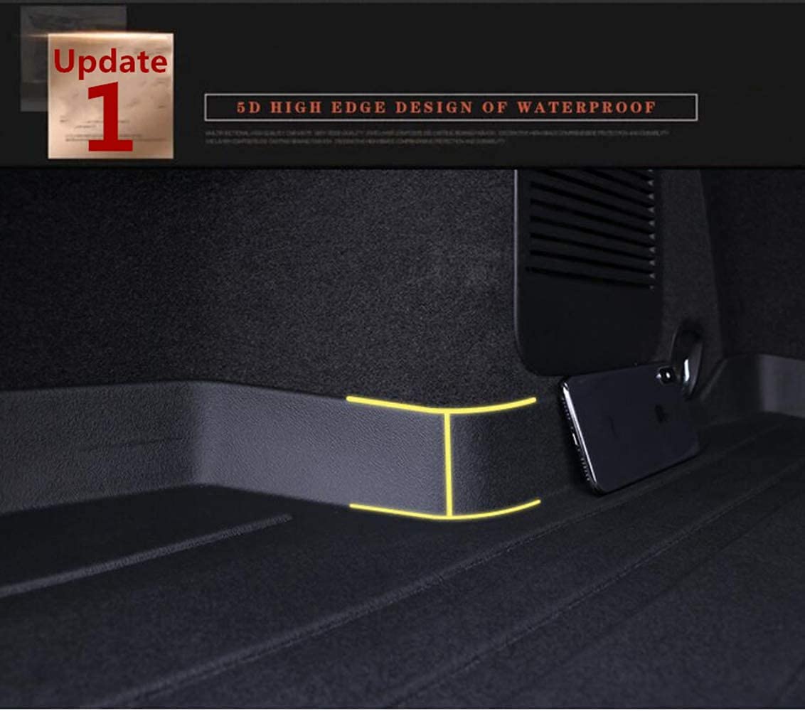 Corolla Cargo Mat - Compatible With 2014-2019 Toyota Corolla,All Weather Tech Rear Cargo Liners Trunk Tray Floor Mats,3D Waterpr