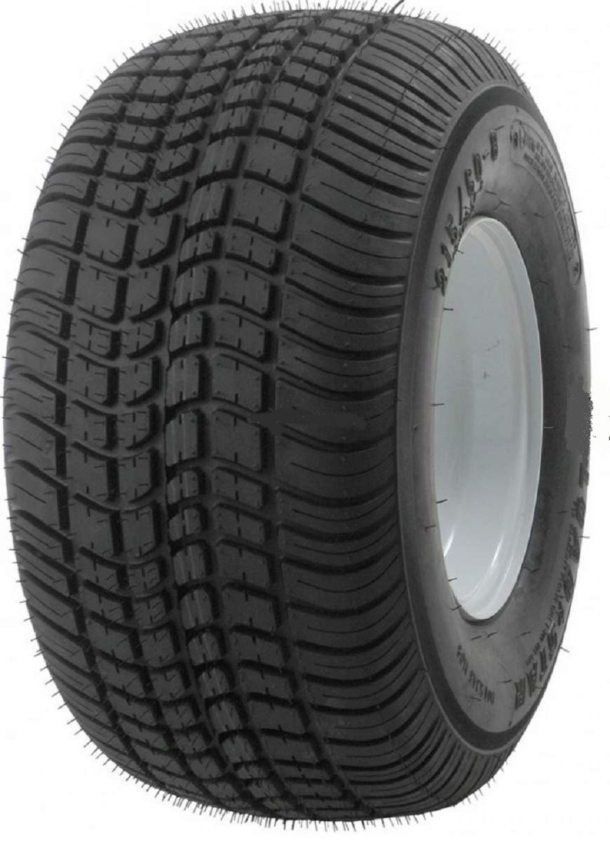 Ecustomrim Kenda Trailer Tire On Rim #5247 215/65-8 215-65 Load Range C 5 Bolt White