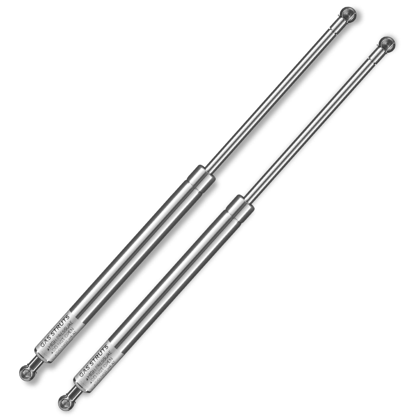 Vepagoo 10 Inch 35Lb/156N Stainless Steel Gas Shock Strut Lift Support Spring For Truck Pickup Tool Box Or Boat Storage Lid Toy