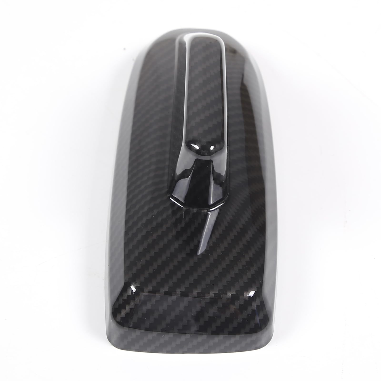 Compatible With Cadillac Escalade 2021 2022 2023 Car Shark Fin Antenna Cover Radio Signal Base Sticker Interior Trim, Accessories (Carbon Fiber Pattern)