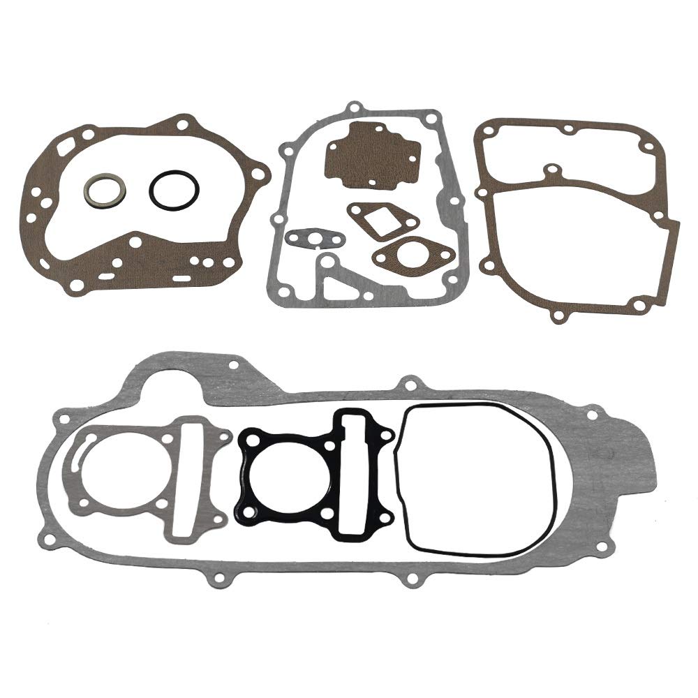 GY6 Cylinder Rebuild Kits Kymlaa 100cc Big Bore Kit for 69mm Valve 49CC 50CC 139QMB Moped Scooter Engine 50mm Bore Upgrade Set w