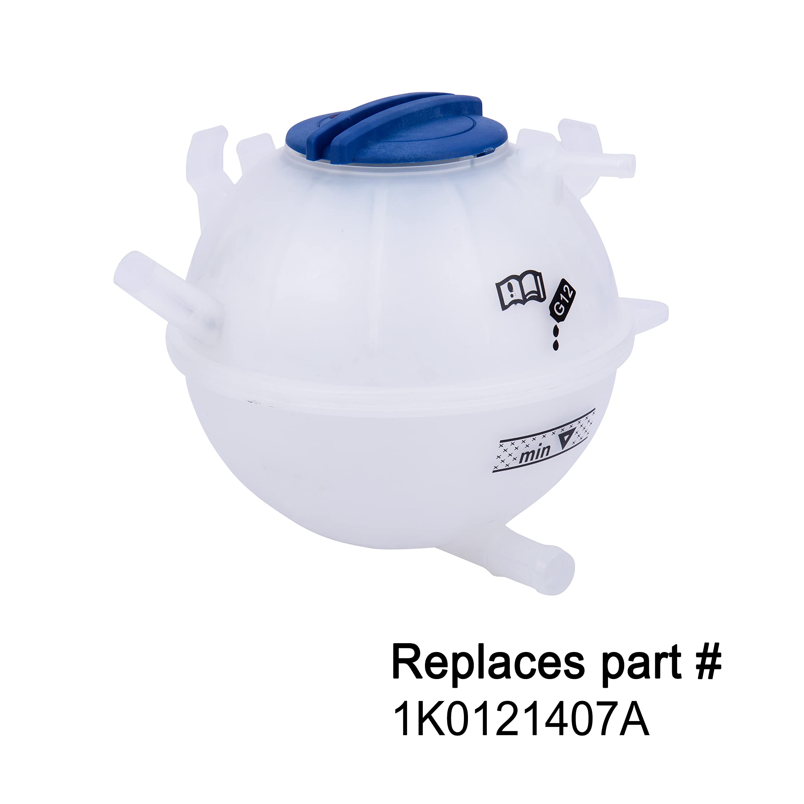 Radiator Coolant Overflow Reservoir(With cover).Fit for Audi A3 VW Jetta Golf Passat Beetle.Expansion Recovery Tank. Replaces Pa
