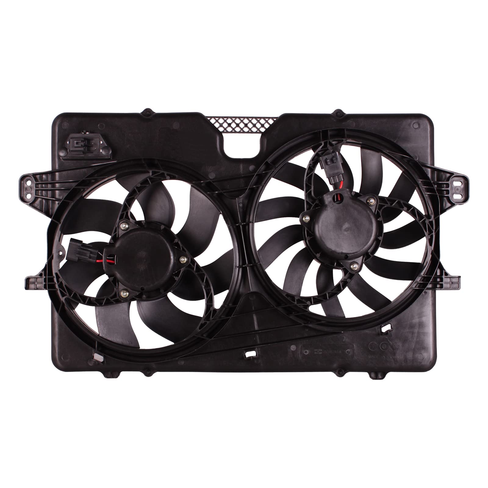 TYG OE Replacement(CAPA Quality) Cooling Fan Extra Silent for 2008-2012 Ford Escape 2.3L/2.5L, 2008-2011 Mercury Mariner Mazda T