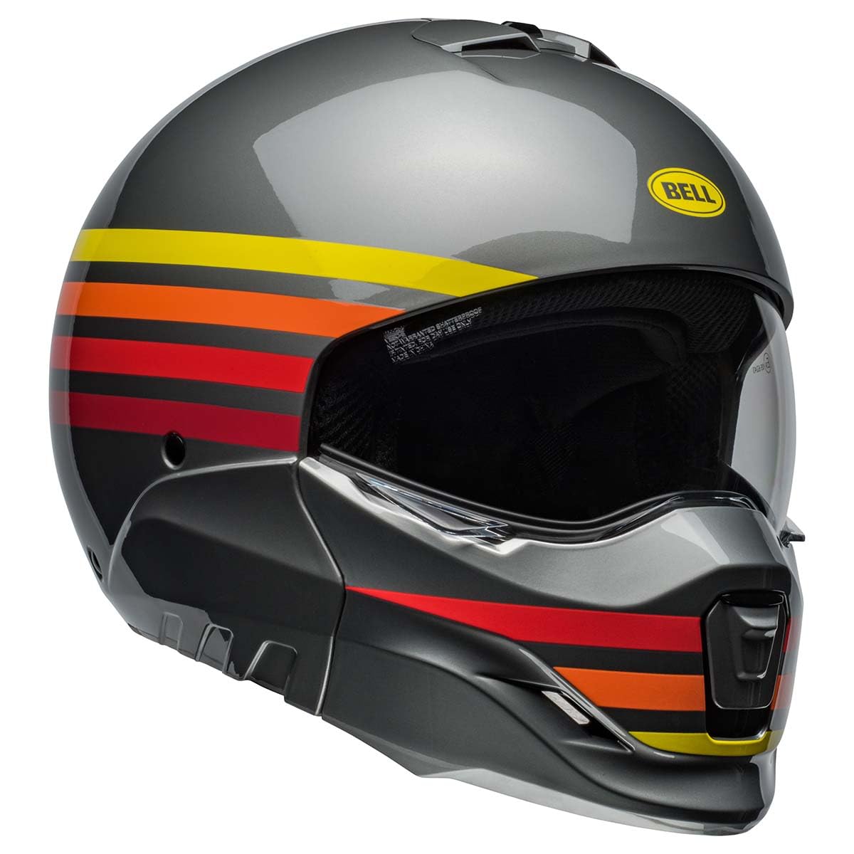Bell Broozer Helmet (Gloss Prime Warm Gray - Large)