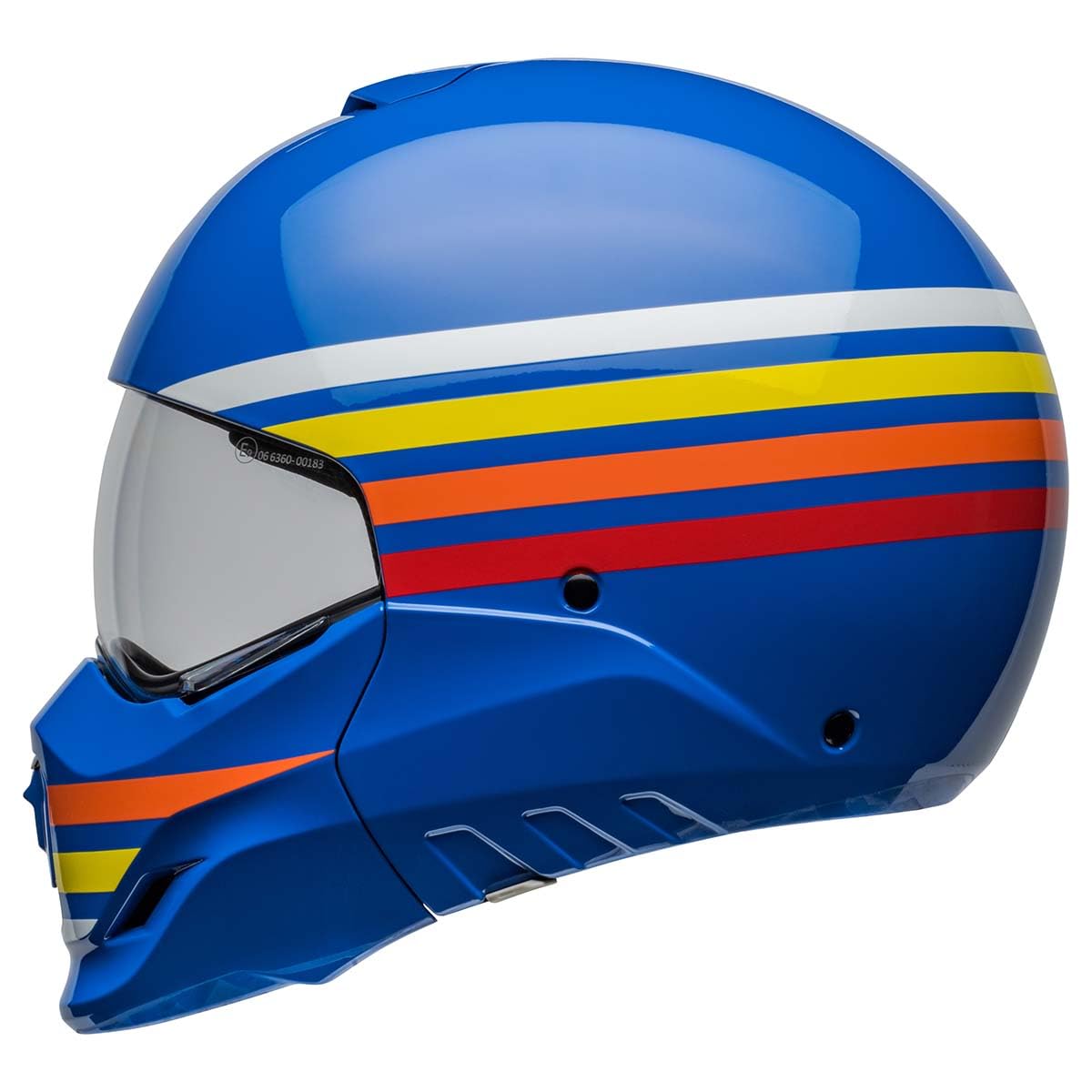 Bell Broozer Helmet (Gloss Prime Blue - Small)