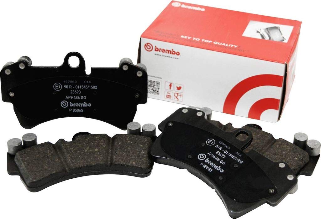 Brembo P59079N Premium Ceramic Front Disc Brake Pads - Black, Alloy Steel for CADILLAC/HYUNDAI/OPEL/TESLA/VAUXHALL OE# 232