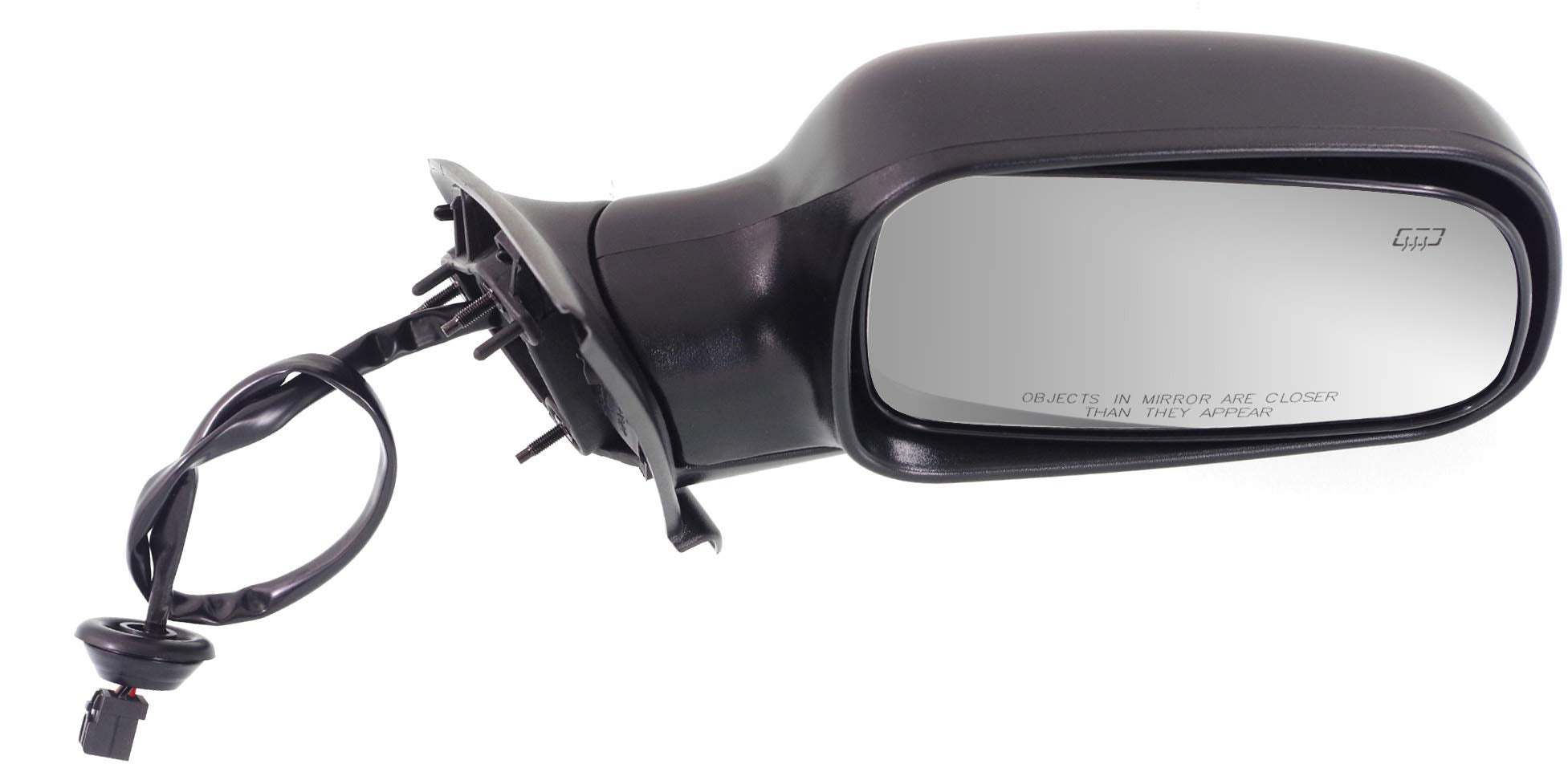 Kool Vue Right Power Heated Door Mirror Compatible With Jeep Grand Cherokee 1999-2004 Textured