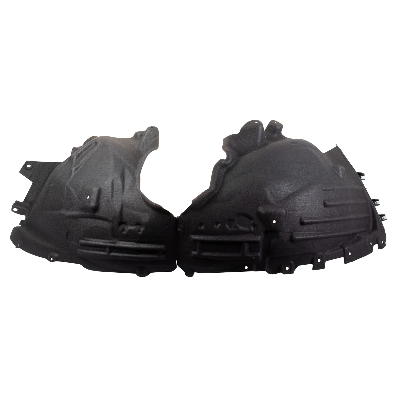 Trq Front Inner Fender Liner Set Compatible With 2020-2022 Ford Explorer Police Interceptor Utility Fo1248204 Fo1249204