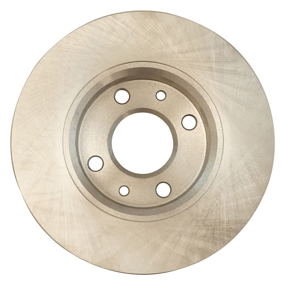 Trq Rear Brake Rotors Set Solid Compatible With 2012-2019 Fiat 500