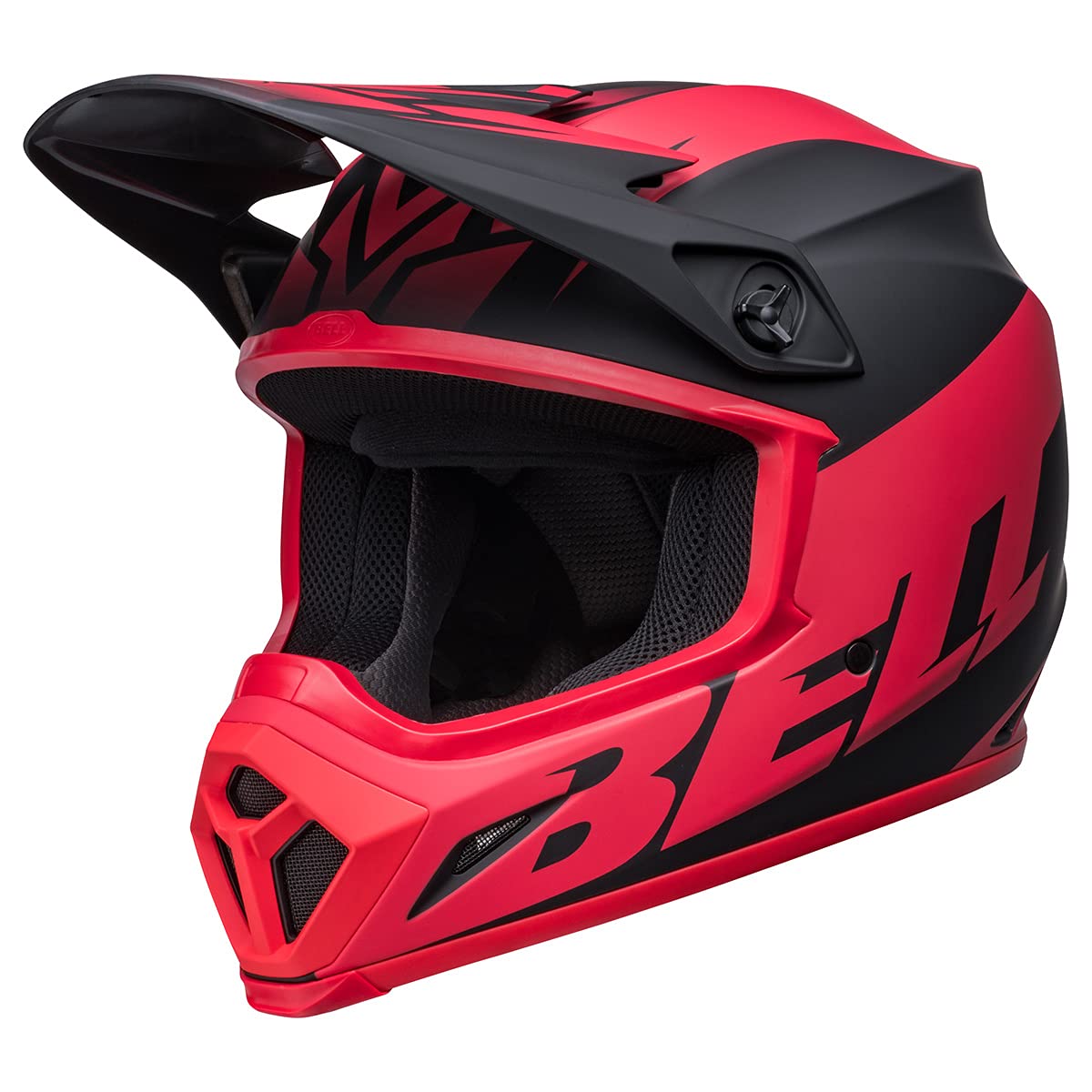 Bell Mx-9 Mips Dirt Helmet (Disrupt Matte Black/Red - Small)