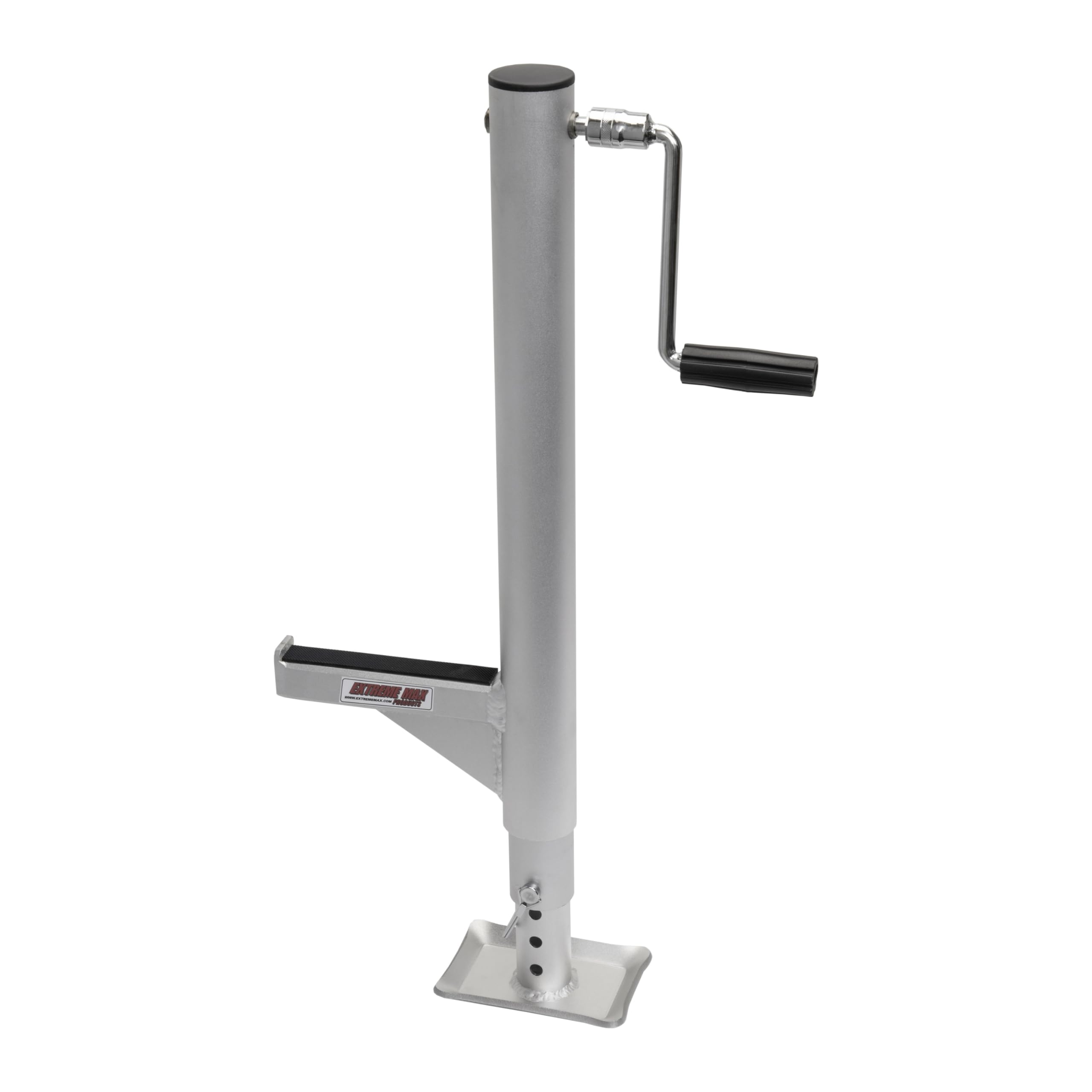 Extreme Max Heavy-Duty ATV/UTV Field Jack, 2500 lbs Capacity, 26" to 36" Range, Aluminum, Silver, Model 5001.6345
