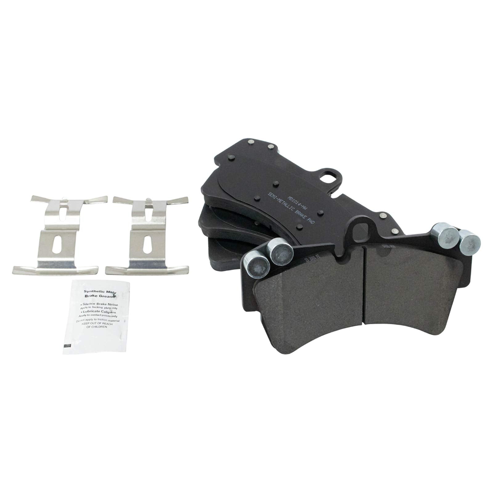 Trq Front Brake Pad & Rotor Kit Brake Pads Brake Rotor Semi-Metallic Compatible With 2007-2015 Audi Q7 2003-2010 Porsche Cayenne
