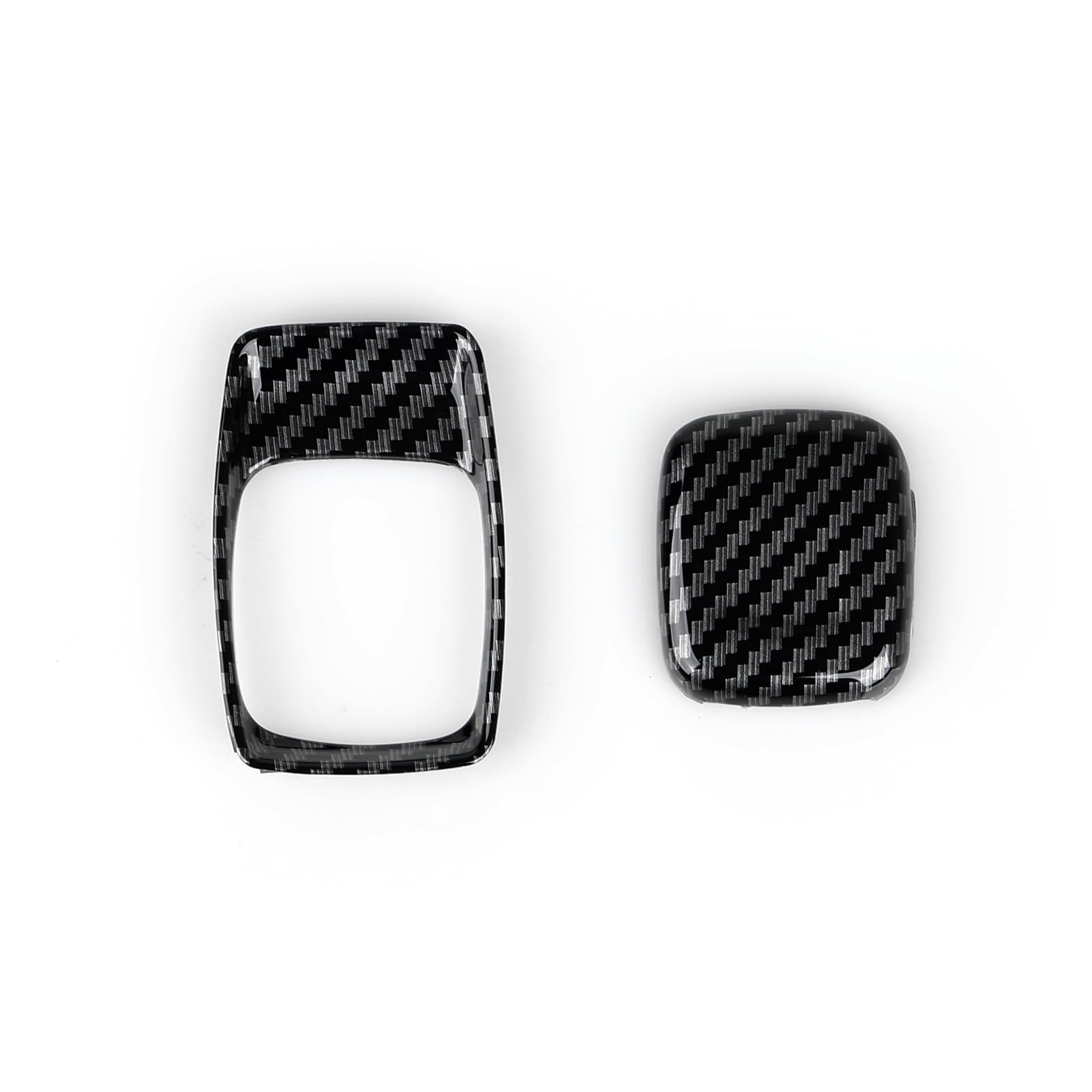 Car Cigarette Lighter Sticker ABS Carbon Fiber Decal Interior Trim Cover for Chevrolet Camaro ZL1 2016 2017 2018 2019 2020 2021