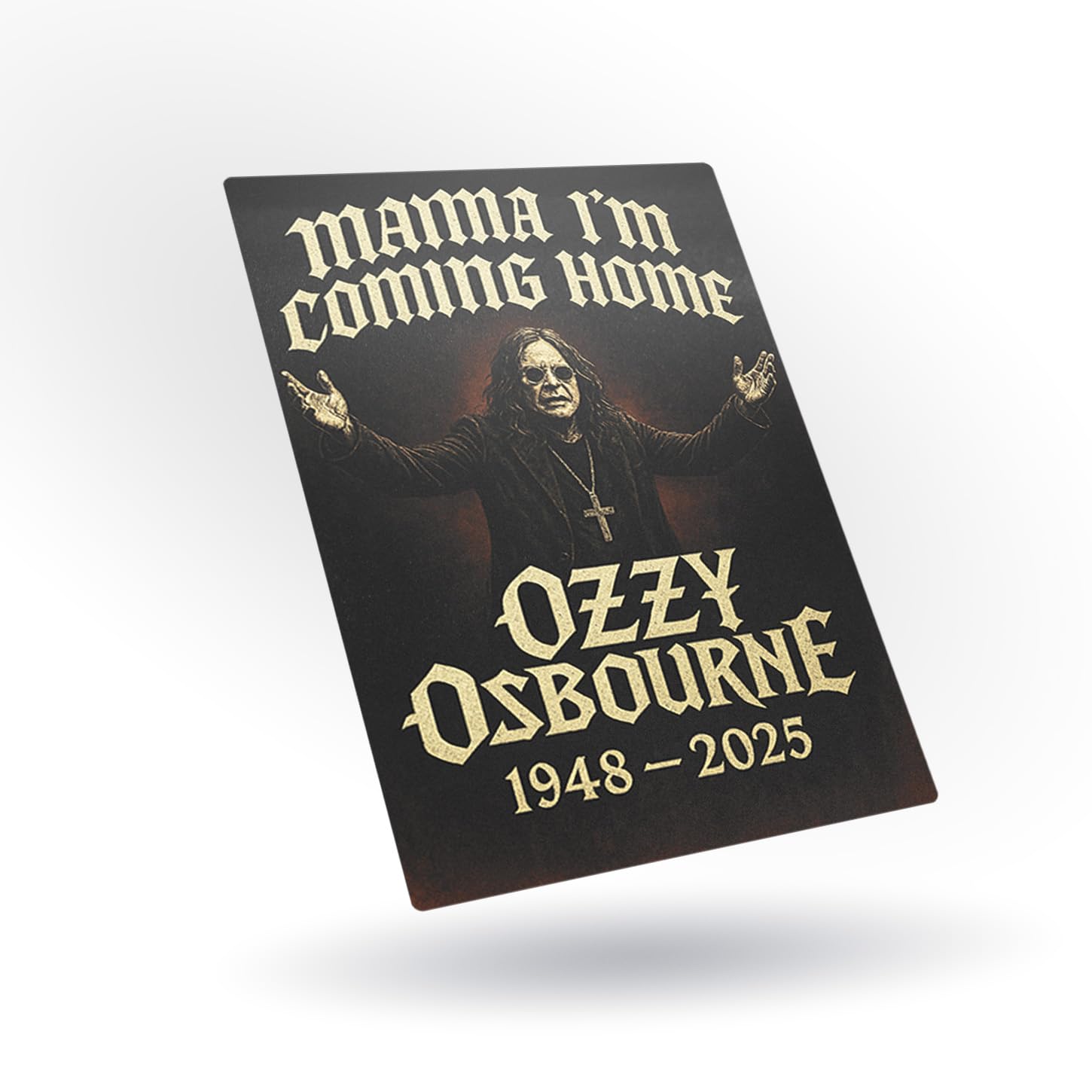 Mama Im Coming Home - Memorial Sticker - 1948-2025 Tribute Vinyl Decal - 5-Inch UV-Printed Weatherproof Sticker for Cars, Laptop