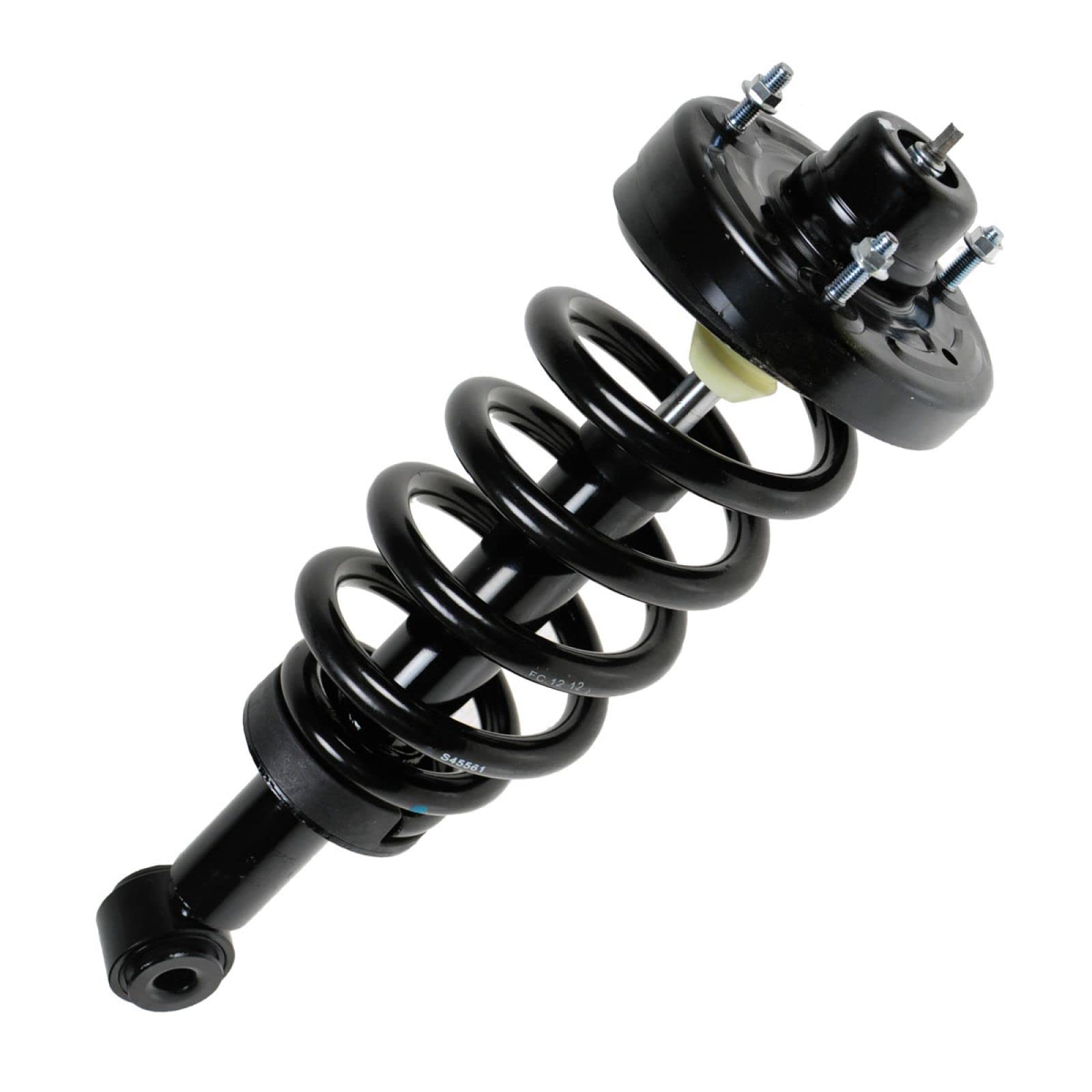 TRQ Rear Strut & Coil Spring Assembly Set, Driver & Passenger Sides, Steel, Compatible with 07-17 Ford Expedition, Lincoln Navigator