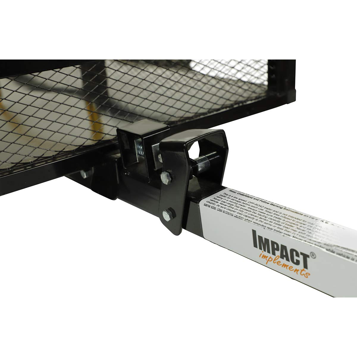 MotoAlliance Impact 1000lb ATV UTV Utility Cart - Steel Trailer, 12 cu ft Capacity for Hauling Wood, Gravel, and More