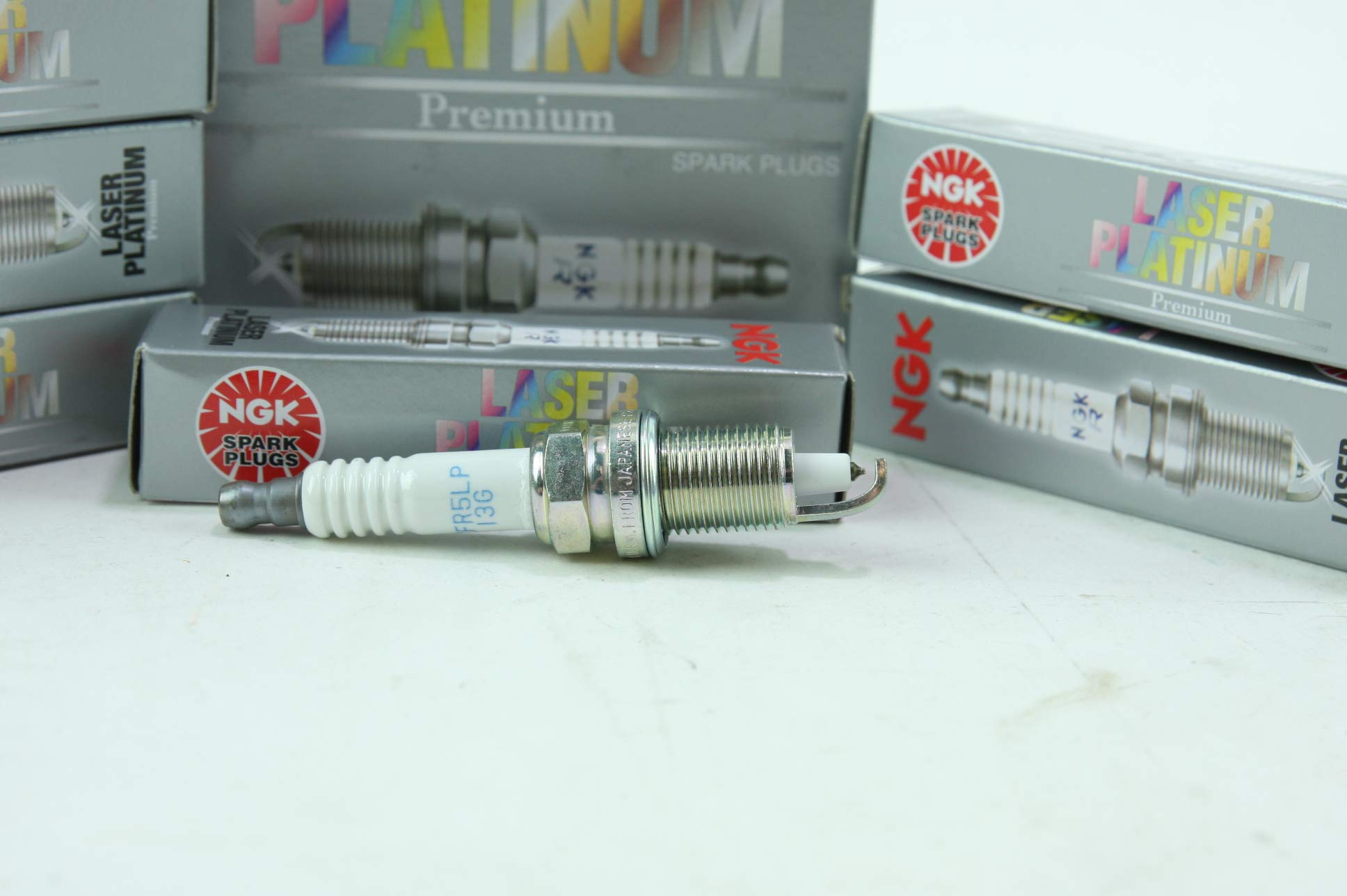 Ngk Laser Platinum Spark Plug Zfr5Lp-13G (6 Pack) For Dodge Nitro Detonator 2010-2011 4.0L/241