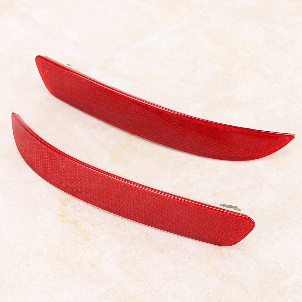 X5 Reverse Reflector Oem,Rear Red Reflector,Red Rear Bumper Reflector Bumper Trim Reflector Marker 63217158949 63217158950 Fit f