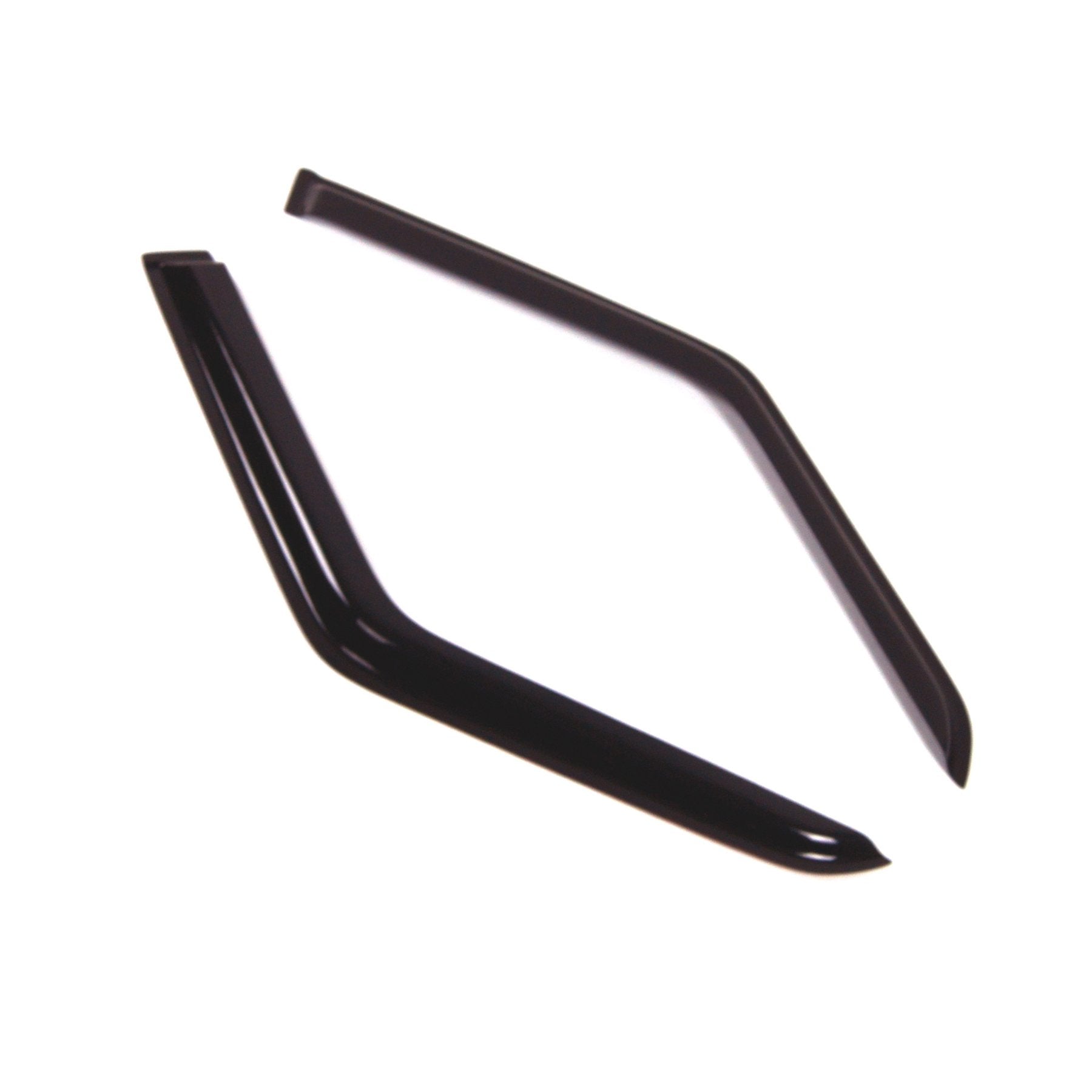 Tuningpros WD2-266-2P Dark Smoke 2 Pcs Set Window Visor (Outside Mount) Deflector Rain Guard Compatible with 1984-2001 Jeep Cher